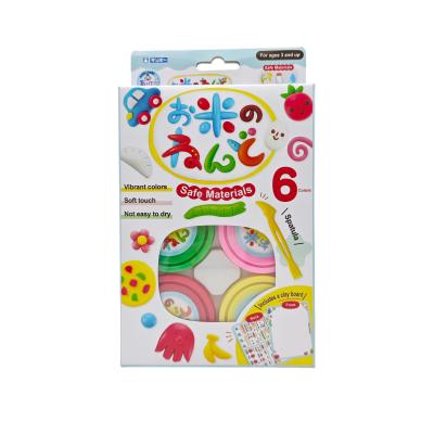 2026 Trending 6-Color Rice Clay Set | Child-Safe DIY Modeling Clay for Kindergarten Art & Craft Activities